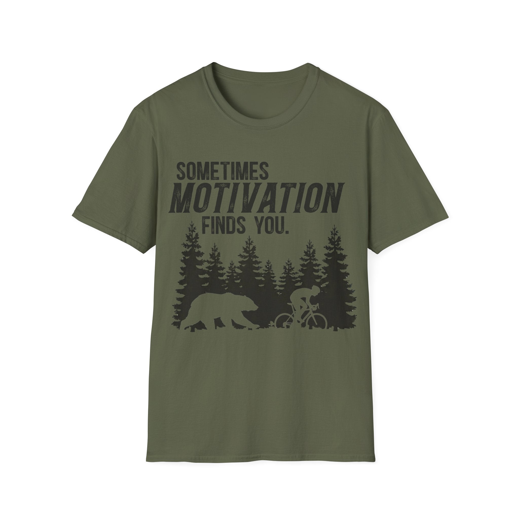 Sometimes Motivation Finds You T-Shirt